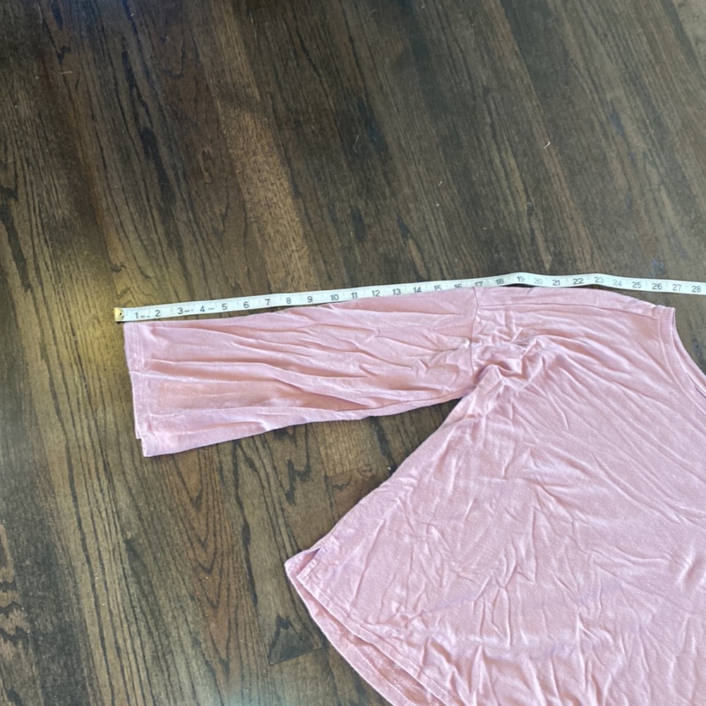 Republic Pink Soft Long Sleeve Shirt Small S EUC - Picture 4 of 8
